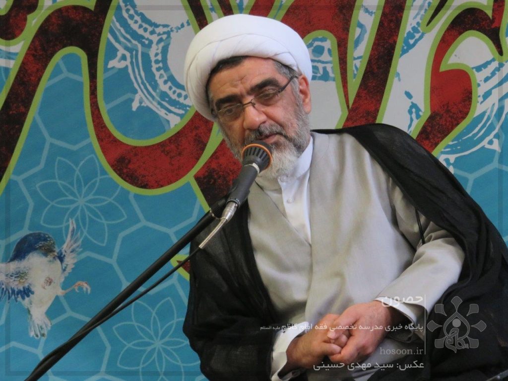 حجت الاسلام و المسلمین محمد جعفر ادیب زاده در جشن میلاد حضرت ولی عصر عجل الله فرجه