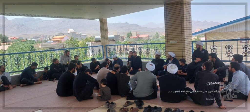 اردوی خانوادگی تابستانه روستای خاوه قم - گعده دوستانه با اساتید