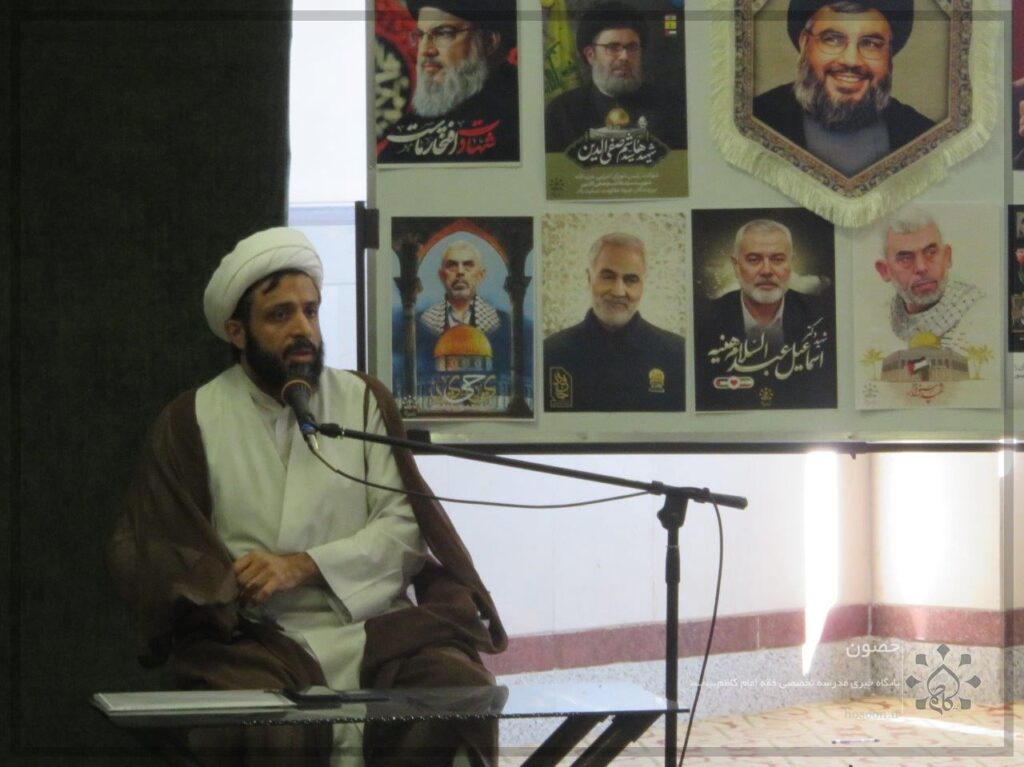 حجت الاسلام و المسلمین زیبایی نژاد در مراسم چهلمین روز شهادت سید حسن نصرالله
