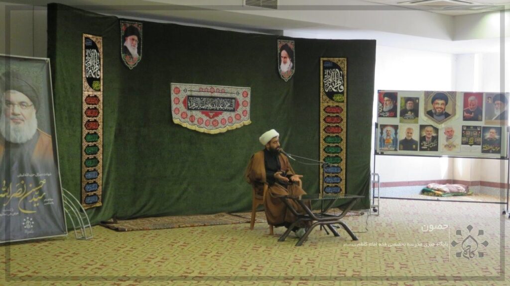 حجت الاسلام و المسلمین محمد صادق احمدی در مراسم شهادت حضرت زهرا س