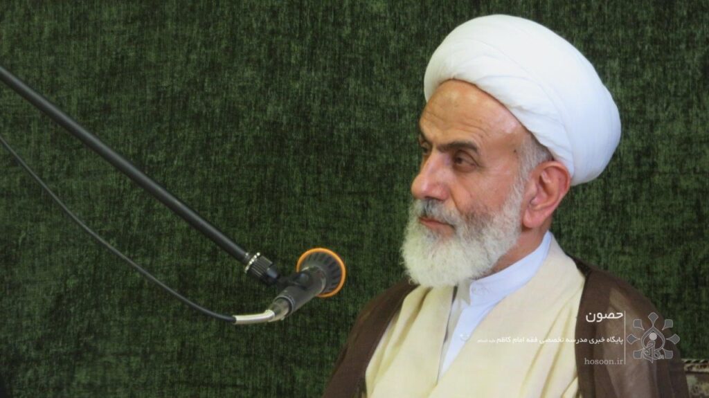 حجت الاسلام و المسلمین علی محمدیسیرت (نماینده ولی فقیه در سپاه قدس) در دورهمی طلبگی