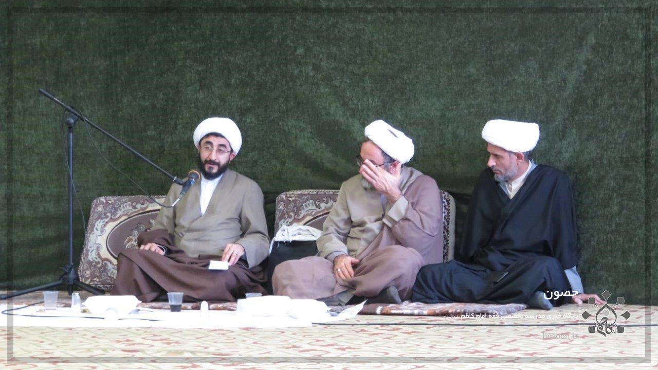 دورهمی طلبگی با حضور حجت‌الاسلام استوار میمندی
