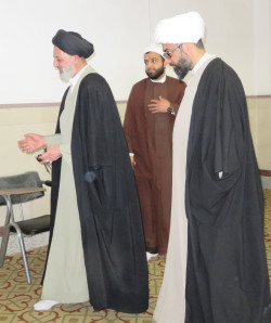 حجج اسلام آقایان مهدی رهنما و سید محمد صادق حجازی زاده حجج اسلام آقایان مهدی رهنما و سید محمد صادق حجازی زاده