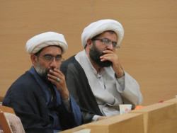 حجج اسلام و المسلمین محمد انصاری و جواد شفیعی