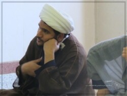 حجت الاسلام بریحی در دورهمی طلبگی حجت الاسلام بریحی در دورهمی طلبگی