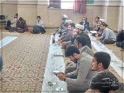 دورهمی با حضور مدیر بخش خارج مدرسه حجت الاسلام و المسلمین محمد رضا فاتح دورهمی با حضور مدیر بخش خارج مدرسه حجت الاسلام و المسلمین محمد رضا فاتح