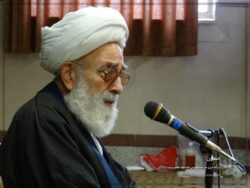 آیت الله نظری منفرد در مراسم جشن میلاد حضرت زهرا سلام الله علیها آیت الله نظری منفرد در مراسم جشن میلاد حضرت زهرا سلام الله علیها