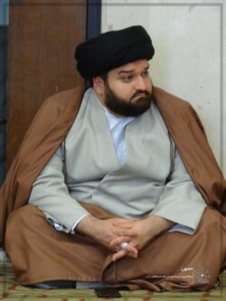 حجت الاسلام و المسلمین سید محسن منافی در مراسم جشن میلاد حضرت زهرا سلام الله علیها حجت الاسلام و المسلمین سید محسن منافی در مراسم جشن میلاد حضرت زهرا سلام الله علیها