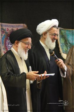 حضرات اساتید میرباقری و گلی شیردار در مراسم افتتاحیه سال تحصیلی 1405-1406 حضرات اساتید میرباقری و گلی شیردار در مراسم افتتاحیه سال تحصیلی 1405-1406